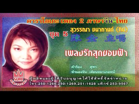 เพลงรักสุดขอบฟ้า -กิม สุวรรณา ชนากกานต์ [KARAOKE OFFICIAL]