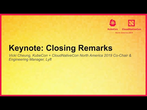 Keynote: Closing Remarks