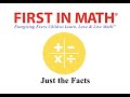 First in Math: Just the Facts