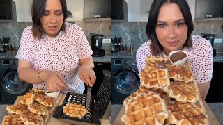 وصفة الوافل أو الكوفر لياج  recette des 🧇 gaufres￼￼