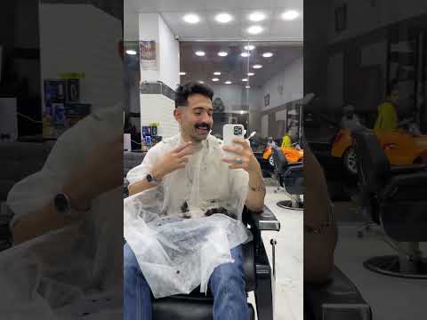 حلقت شعري ودقني 😮💔😂