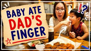 🇯🇵The Baby Ate Dad's Finger for Dinner…And He's Done With Baby Food— Mom Life in Okinawa