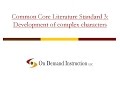 Understanding Complex Characters in Literature
