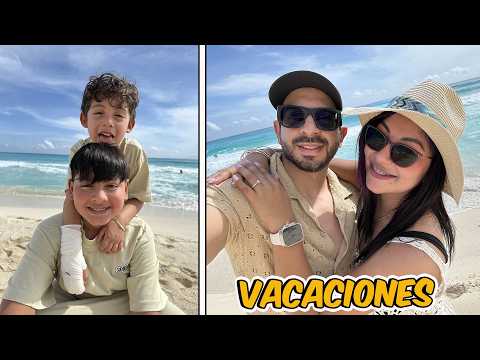 VACACIONES EN LA PLAYA DE CANCUN | Family Juega