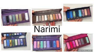 C Beauty Narimi Eyeshadow Palettes Swatches  