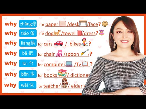 Easily learn Measure Words in Chinese by knowing their Real Meaning