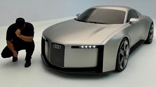 New Audi Supercar Concept C | World Premiere | Two seat Roadster | Milan 2025
