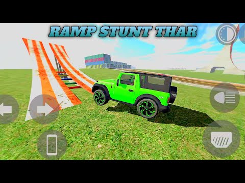 Thar Modified | Thar Gadi Game | Ramp Stunt : ( Gadi Wala Game ) Gameplay video