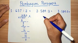 Belajar Matematika Pembagian Porogapit