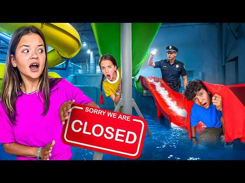 We SNUCK into a WATERPARK!