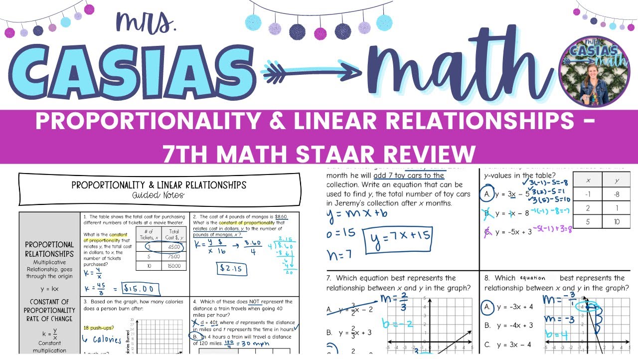 Exploring Proportionality and Linear Relationships