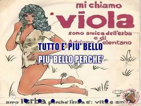 Adriano Celentano   Viola KARAOKE FAIR USE