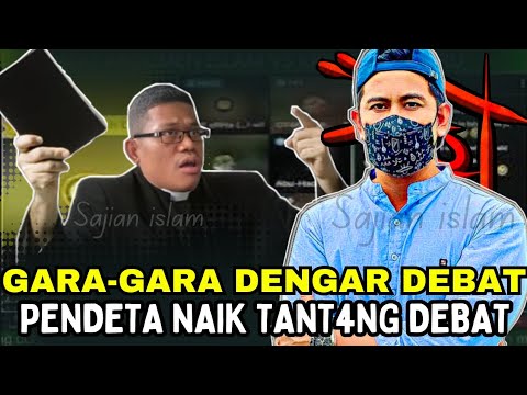 🔴GARA2 DEBAT INI BANYAK PENDETA TERSADAR DAN BERSYAHADAT