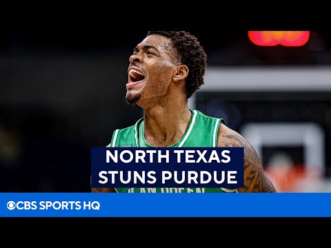 March Madness North Texas Stuns Purdue In Ot Game Recap