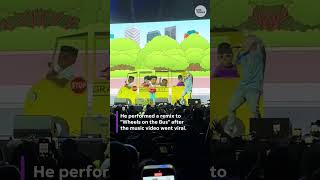 See Paul Wall perform with 'Gracie's Corner' characters #Shorts