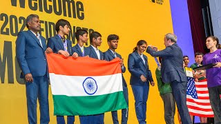 🇮🇳 Velammal MHS School makes India proud with gold at the 2025 World Schools Team Championship