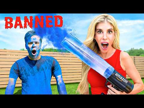 Only Using BANNED Amazon Products for 24 Hours!
