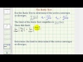 Understanding the Ratio Test for Series Convergence