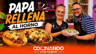Canastas de Papa | Papa Rellena al Horno  | Tacos de Papas con Chorizo