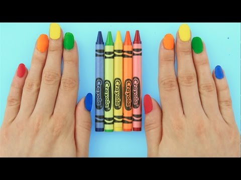 DIY Crayon Nail Polish That Actually Draws!