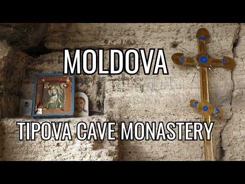 Moldavië  Grotklooster Ţipova