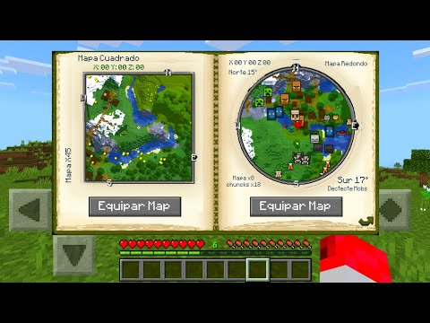 MINI MAPA MOD PARA MINECRAFT PE 1.21 BEDROCK - Mini Map Addon Minecraft Bedrock