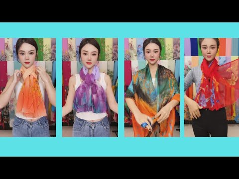 Review silk scarf P701 #shorts #smartgadgetstv #gadgets