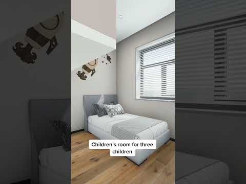 Room for three children's