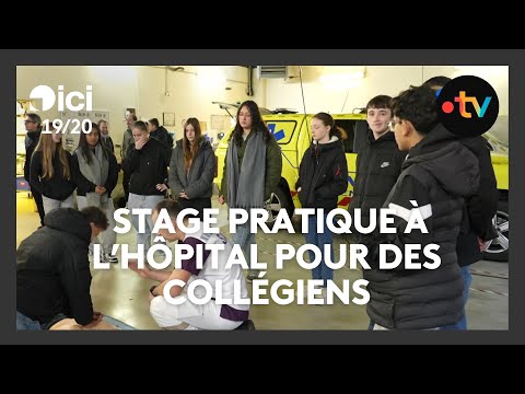 Des journées à l'hôpital pour les collégiens, comment attirer les jeunes aux métiers de la santé