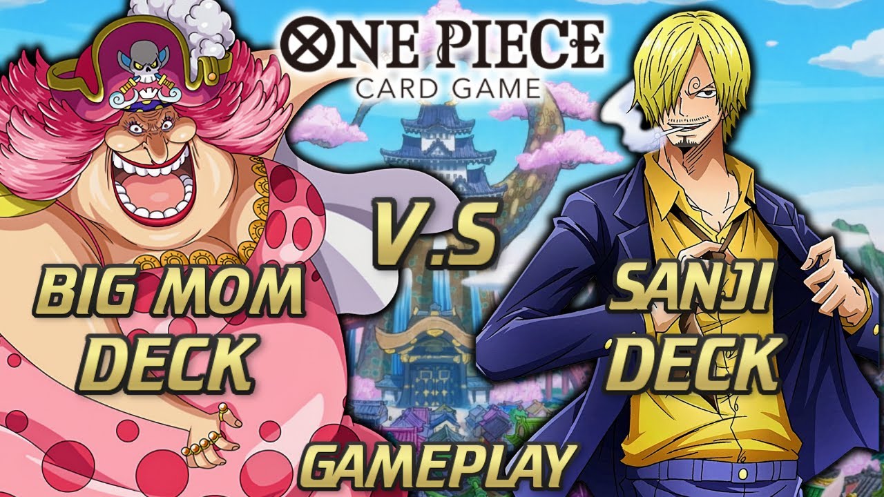 BIG MOM VS SANJI BATTLE: ONE PIECE CARD GAME