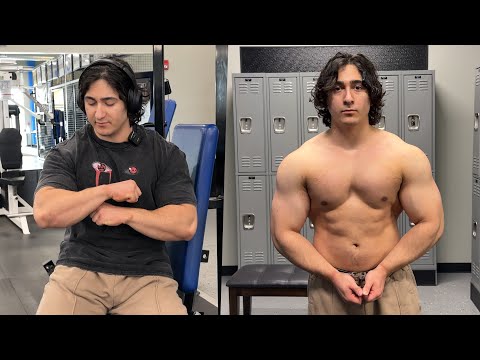 The Cut Begins | CHEST DAY - The Winter Arc Episode 10