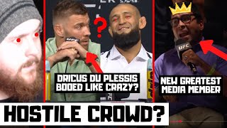 UFC 319 Press Conference Reaction! Du Plessis Booed By Pro Chimaev Crowd? New GREATEST Media Member?