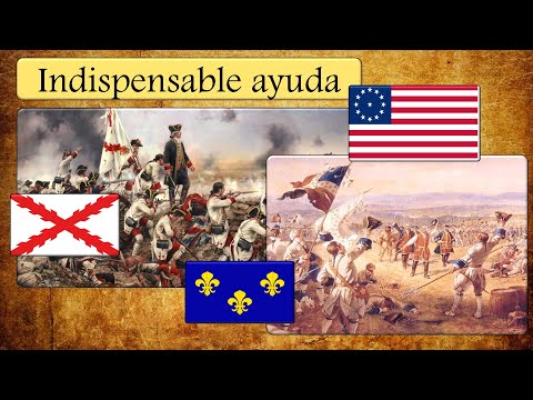 ESPAÑA y FRANCIA (1775-1783): AYUDA a independencia de Estados Unidos