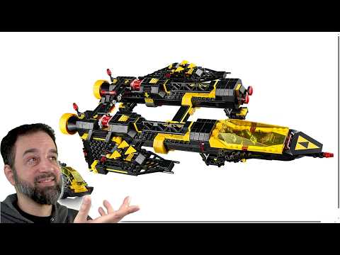 LEGO Icons Blacktron Renegade unveil & 1st impressions! #NotSponsored 10355