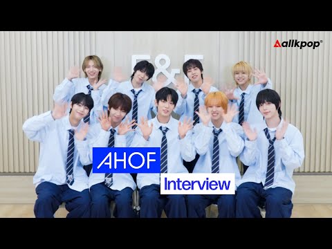 [INTERVIEW] AHOF 아홉 Talks Debut Album ‘WHO WE ARE’, World Tour Dreams, and Rookie Award Ambitions