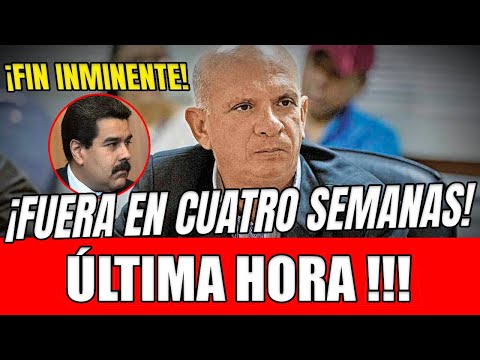 🚨 FIN INMINENTE! 💥 POLLO CARVAJAL REVIENTA AL RÉGIMEN Y MADURO QUEDARÍA FUERA EN SOLO CUATRO SEMANAS