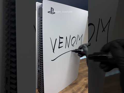 Custom PlayStation5 For Venom vs Carnage #marvel #venom #carnage