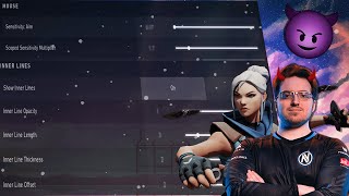 This Valorant player's settings made my AIM Demonic