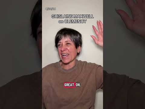 Actual footage of Ghislaine Maxwell talking to her lawyer about her Clemency chances.