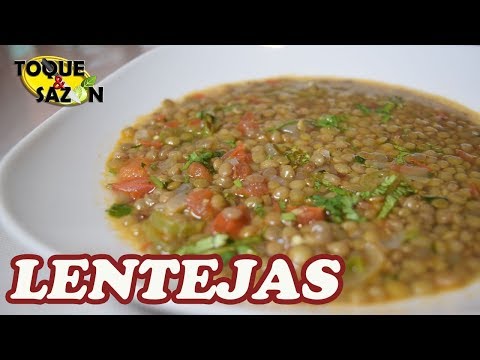 Como cocinar LENTEJAS de manera fácil y práctico (Toque y Sazón)