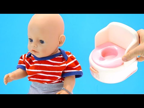 НЕ ХОЧУ ХОДИТЬ НА ГОРШОК НЮША ЛЕТИТ НА МОРЕ Кукла #Бебибон #funny #respect