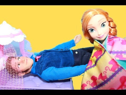 Hans Tries To Save Disney Princess Anna Toy