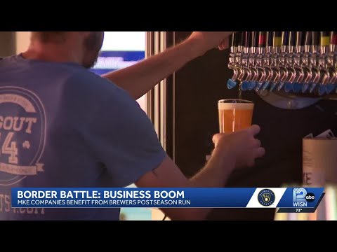 YouTube video thumbnail: Cubs Fans Bring Economic Boost to Milwaukee During Playoff Series