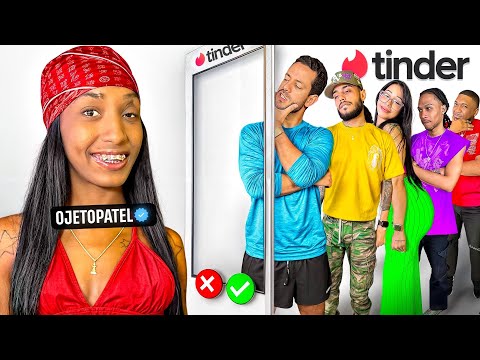 OBJETO PASTEL VS 20 HOMBRES!! (TINDER EN LA VIDA REAL)