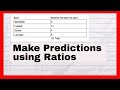 Understanding Ratios and Predictions