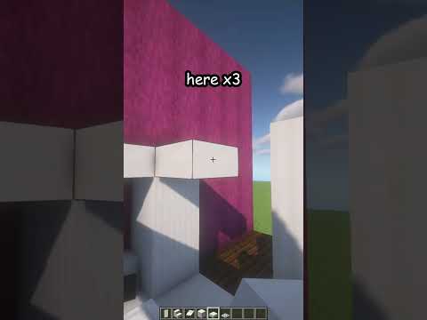 WHITE MINECRAFT BED