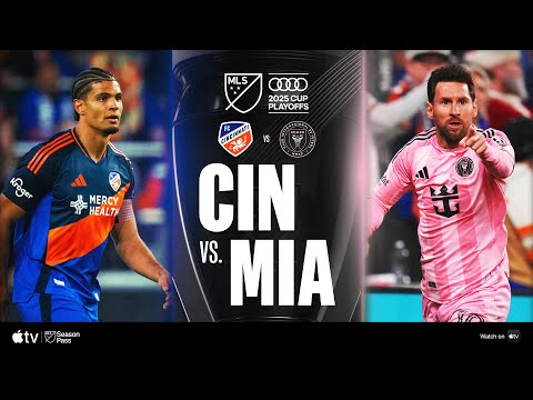 FC Cincinnati vs. Inter Miami CF  | Full Match Highlights | 2025 Audi MLS Cup Playoffs thumbnail