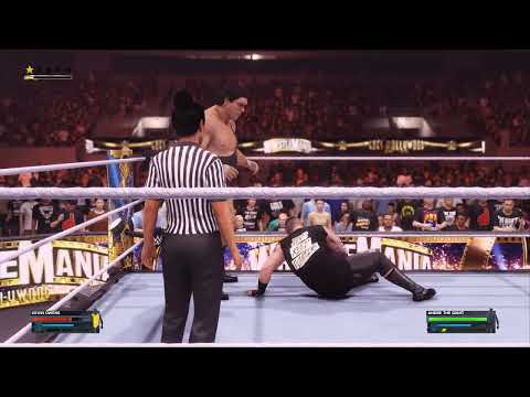 W2K24 Gameplay PC Kevin Owens VS Andre The Giant