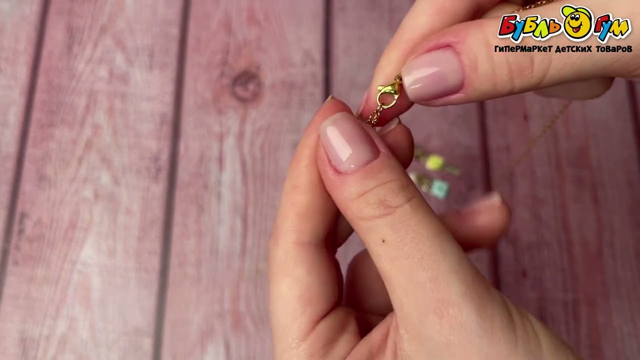 Набор украшений Lilly&Mia сережки и подвеска Ключики-замочки - видео