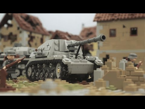 The Battle for Caen - WW2 stopmotion